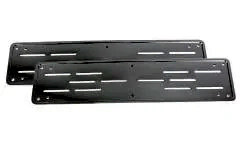 Oto Plakalık Ince Abs Plastik Üzerine Krom Kaplama 1 Takım 2 Adet