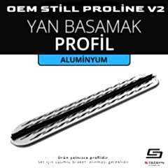 OEM Still Pro V2 Aluminyum Yan Basamak Profil 183 Cm
