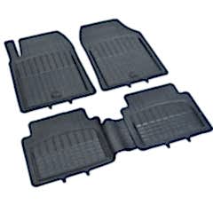 Geely Emgrand Uyumlu Uyumlu Universal Pufi Race Paspas Koyu Gri Renk Parça