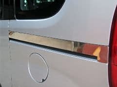 Opel Combo Uyumlu D Sürgülü Kapı Çıtası 2 Parça Krom 2012 Ve Sonrası