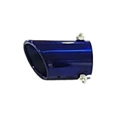Egzoz Ucu Paslanmaz 6.8Cm Mavi /Eguc528