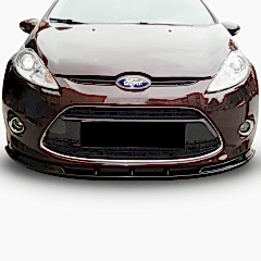 Ford Fiesta Uyumlu Makyajsız (2009-2013) Ön Tampon Altı Lip (Plastik)