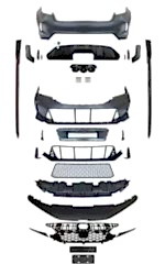 Civic 2022+ Uyumlu İçin Type-R Body Kit Parça