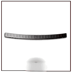 Renault Clio Uyumlu 5 Arka Tampon Eşiği -2019 Paslanmaz Çelik Parça