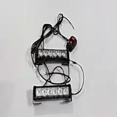 Flaşlı İkaz Uyumlu Lambası Kırmızı-Mavi / Lapa195