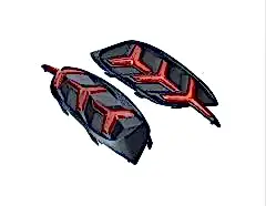 Civic 16-19 Fc5 Makyajsız Kasa Arka  Sis Ledi - Ağaç Dizayn