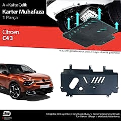 S-Dizayn Citroen C4 Çelik Karter Muhafaza 2021 Üzeri A+ Kalite