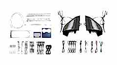 Tesla Model Y İçin Ambiyans Aydınlatma Set