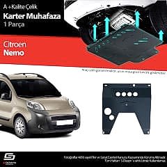 S-Dizayn Citroen Nemo Çelik Karter Muhafaza 2008-2017 A+ Kalite