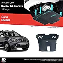 S-Dizayn Dacia Duster Çelik Karter Muhafaza 2018-2023 A+ Kalite