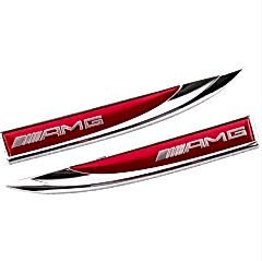 Amg Çamurluk Logosu-Kırmızı / Yacı146