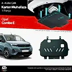 S-Dizayn Opel Combo Çelik Karter Muhafaza 2023 Üzeri A+ Kalite