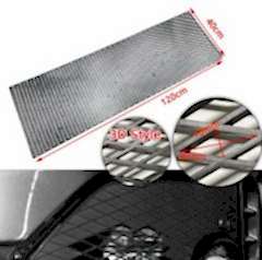 Seat Zigzag Dizayn 3D Style ABS Plastik Panjur Teli 120x40 cm Siyah