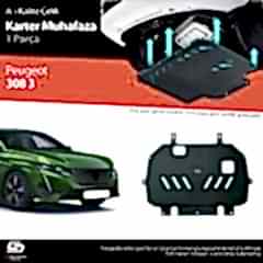 S-Dizayn Peugeot 308 Çelik Karter Muhafaza 2021 Üzeri A+ Kalite