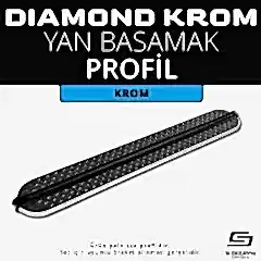 Diamond Krom Yan Basamak Profil 213 Cm