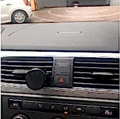 Mıknatıslı Telefon Tutacağı-Siyah Çerçeveli / Syte174