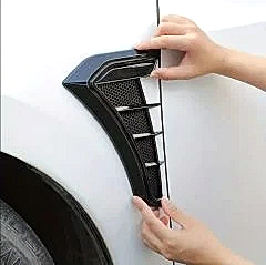 Universal Yan Çamurluk Havalandırmaları Parlak Siyah 2 Adet