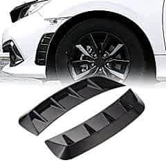 Universal Tampon Havalandırmaları Parlak Siyah 2 Adet