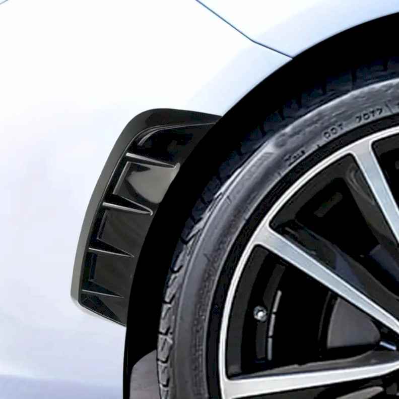 Universal Tampon Havalandırmaları Parlak Siyah 2 Adet