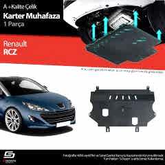 S-Dizayn Peugeot RCZ Çelik Karter Muhafaza 2010-2013 A+ Kalite
