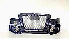 A3 2009-2012 HATCHBACK IÇIN UYUMLU RS3 ÖN TAMPON PANJUR SETI - (8P MAKYAJLI KASA)