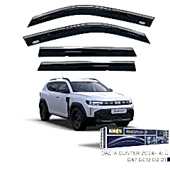 RENAULT DUSTER 2024 - KROMLU CAM RÜZGARLIĞI 4LÜ