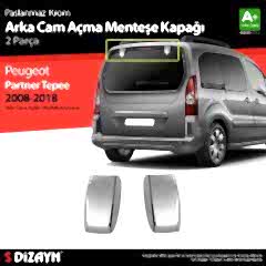 Krom Arka Cam Açma Menteşe Kapağı 2 Parça 2008-2018