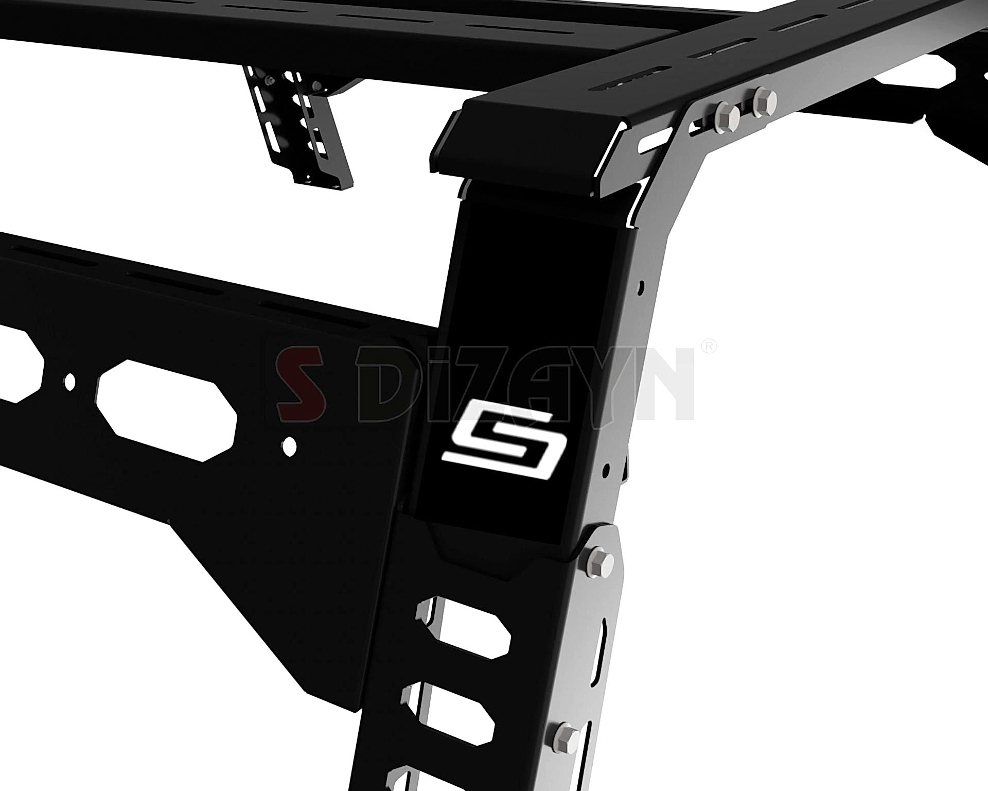 S-Dizayn SDX 4WD Off Road Nissan Navara 2 Pickup Çadır Taşıyıcı 2005-2015