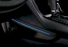 Honda Civic Uyumlu 2016 Fc5/S - Konsül, Alt Aydınlatma, Ambiance/Mavi Ay