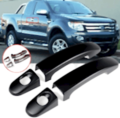 Ford Ranger Uyumlu 2012 Sonrası Kapı Kolu ABS Siyah Parça