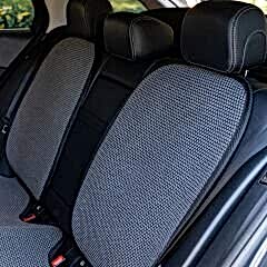 Oto Arka Koltuk Sırt Koruyucu Kılıf Füme Universal 2 Parça A+ Kalite