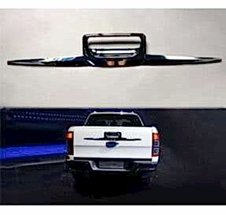 Ford Ranger Uyumlu 2015 Sonrası Bagaj Kapağı Kaplama Krom Parça