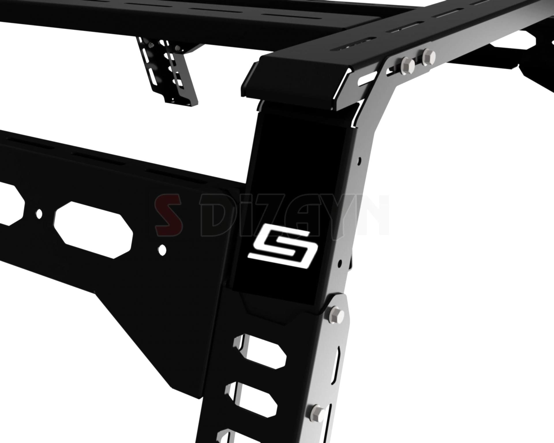 S-Dizayn SDX 4WD Off Road Ford Ranger 3 Pickup Çadır Taşıyıcı 2012 Üzeri