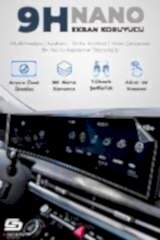 S-Dizayn Volvo V90 Cross Country İnscription 8.7 İnç 9H Nano Multimedya Ekran Koruyucu (PARLAK) 2019-2023 A+ Kalite