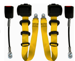 Emniyet Kemeri Otomatik 3 Nokta Kollu Ön Sarı Takım
