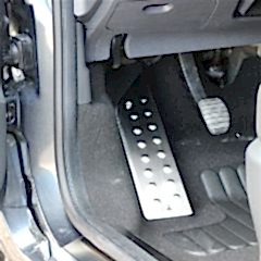 Renault Kangoo Uyumlu 2 Ayak Dinlendirme Pedalı Krom 2008 Ve Sonrası