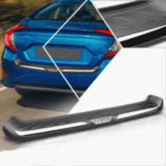 Honda Civic Uyumlu 2016 Sonrası Arka Tampon Eşik Koruma ABS Parça