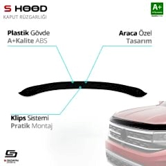 astik Kaput Rüzgarlığı 2018 Üzeri A+Kalite Parça