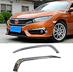 Honda Civic Uyumlu 2016 Sonrası Sis Lambası Kaplama Krom Parça