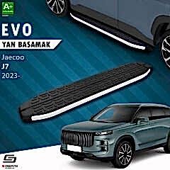 S-Dizayn Jaecoo J7 Evo Aluminyum Yan Basamak 183 Cm 2023 Üzeri