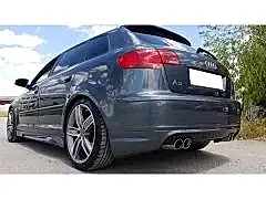 Audi A3 Uyumlu 8P 2006-2012 Arka Ek (Plastik)