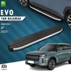 S-Dizayn Jaecoo J7 Evo Krom Yan Basamak 183 Cm 2023 Üzeri