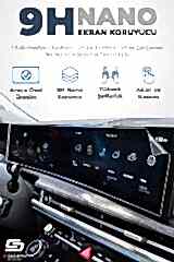 S-Dizayn Honda City Elegance / Executive 8 İnç 9H Nano Multimedya Ekran Koruyucu (PARLAK) 2021-2023 A+ Kalite