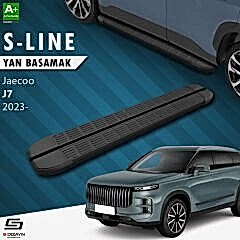 S-Dizayn Jaecoo J7 S-Line Siyah Yan Basamak 183 Cm 2023 Üzeri