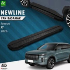 S-Dizayn Jaecoo J7 NewLine Siyah Yan Basamak 183 Cm 2023 Üzeri