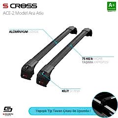 Cadillac Xt5 Uyumlu 2017-2023 Ace-2 Model Siyah Ara Atkı A+ Kalite Parça