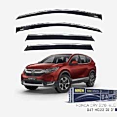 Honda Crv Uyumlu Kromlu Cam Rüzgarlığı 4Lü -2018 Parça