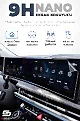 S-Dizayn Peugeot 208 Gt 10 İnç 9H Nano Multimedya Ekran Koruyucu (PARLAK) 2021-2023 A+ Kalite