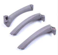 Bmw 3 Uyumlu Serisi E90 2005-2012 Kapı Kolçak Kaplama Gri