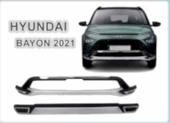 Hyundai Bayon Uyumlu 2021 Sonrası Ön Arka Tampon Koruma Difüzör Parça